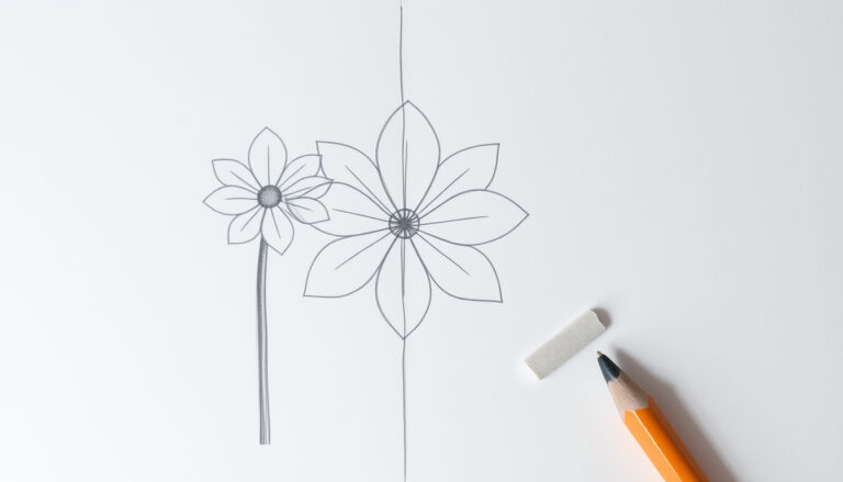 How to Draw a Flower: Easy Step-by-Step Tutorial for Beginners